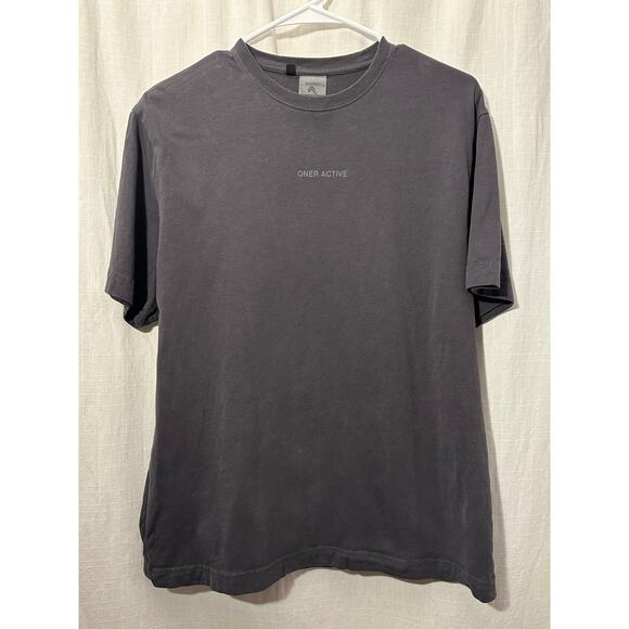 Oner Active Gray 100% Cotton T-Shirt Size Small - Picture 2 of 6